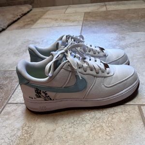 Nike Air Force 1 blue indigo